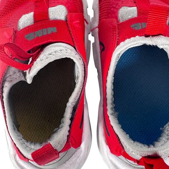 Nike Flex Runner 2 Baby Toddler Sneakers Size 7C Red Logo Slip On DJ6039-607 - Picture 5 of 6